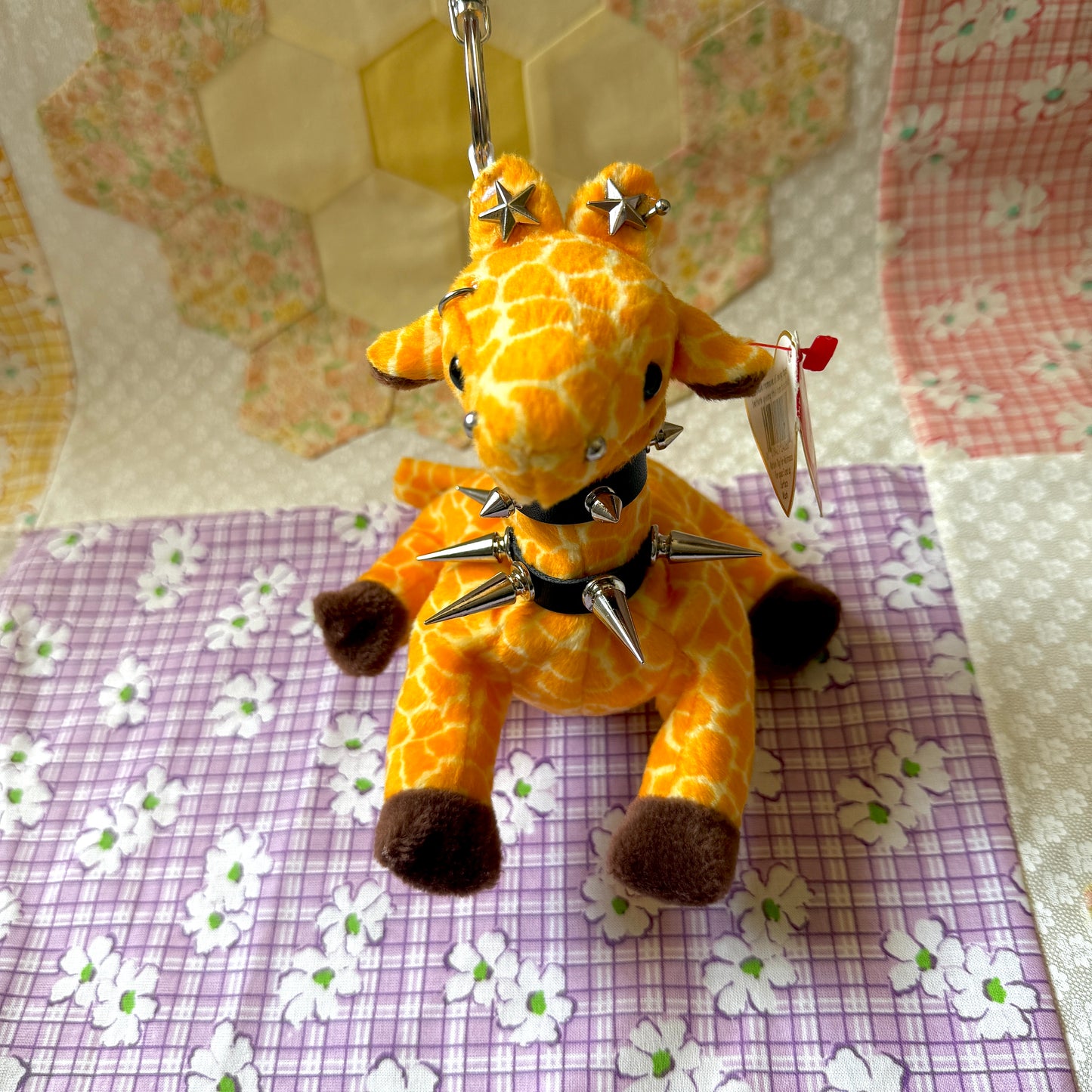 Punk Giraffe Beanie Baby