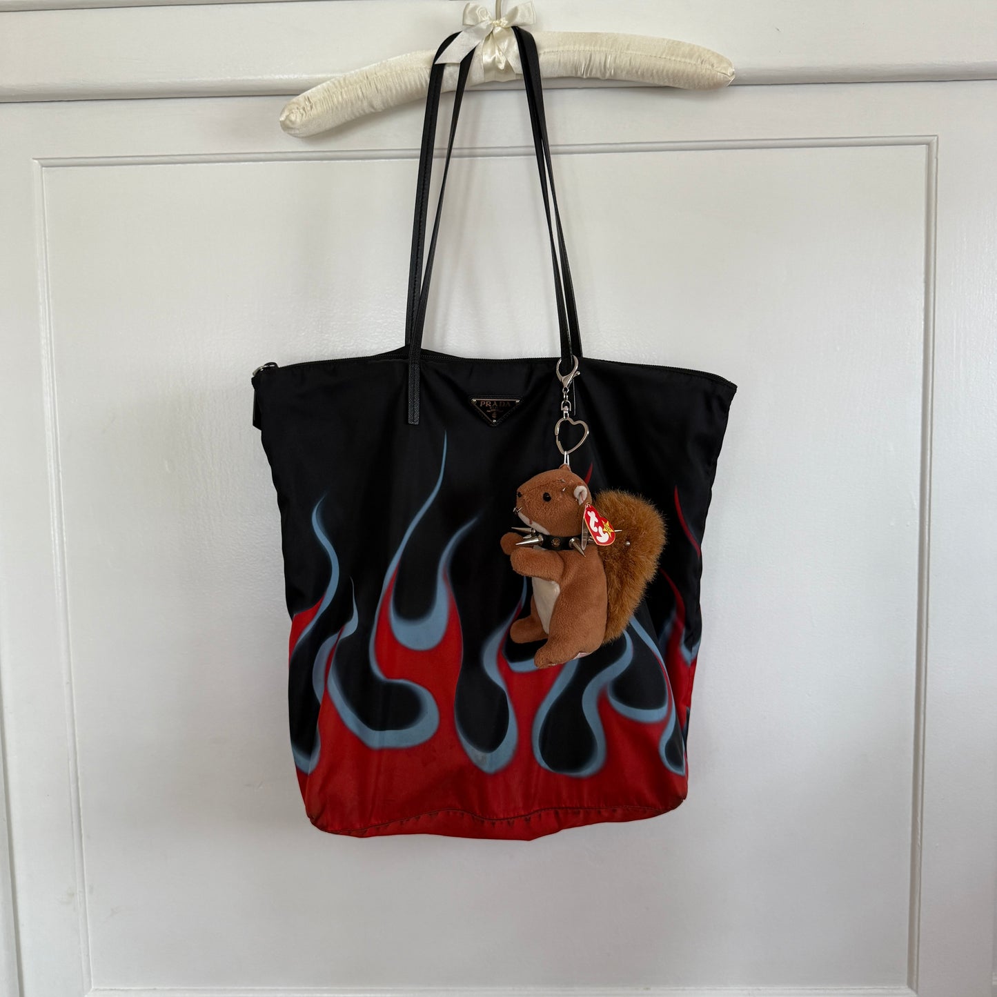 Punk Squirrel Beanie Baby