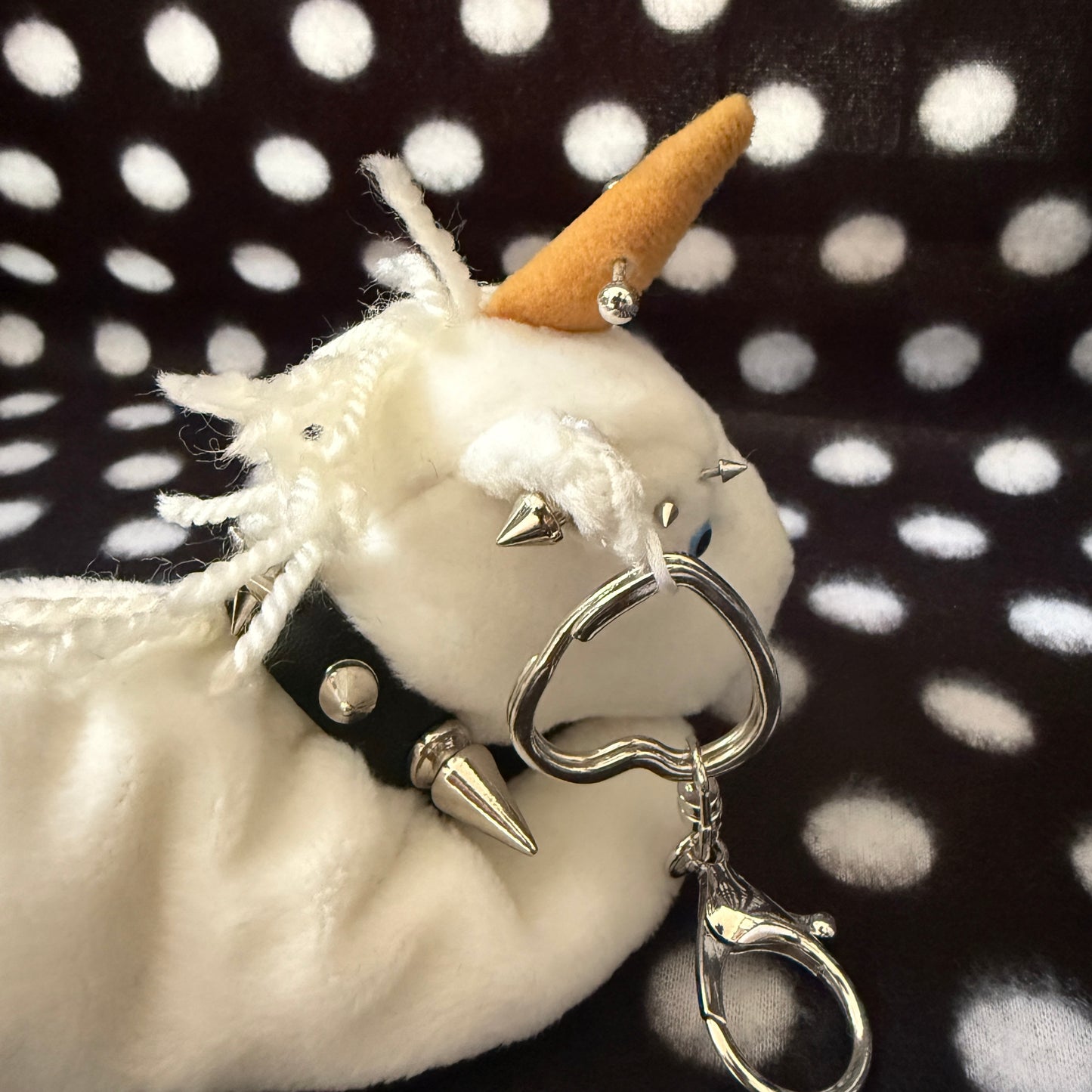 Punk Unicorn Beanie Baby