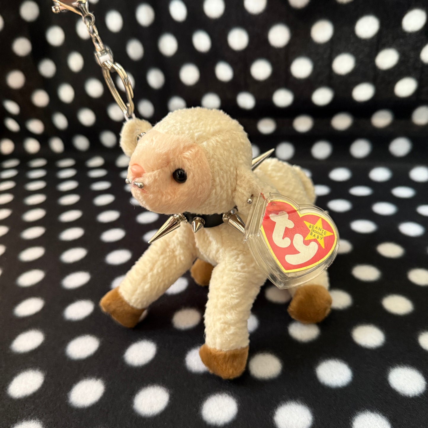 Punk Lamb Beanie Baby