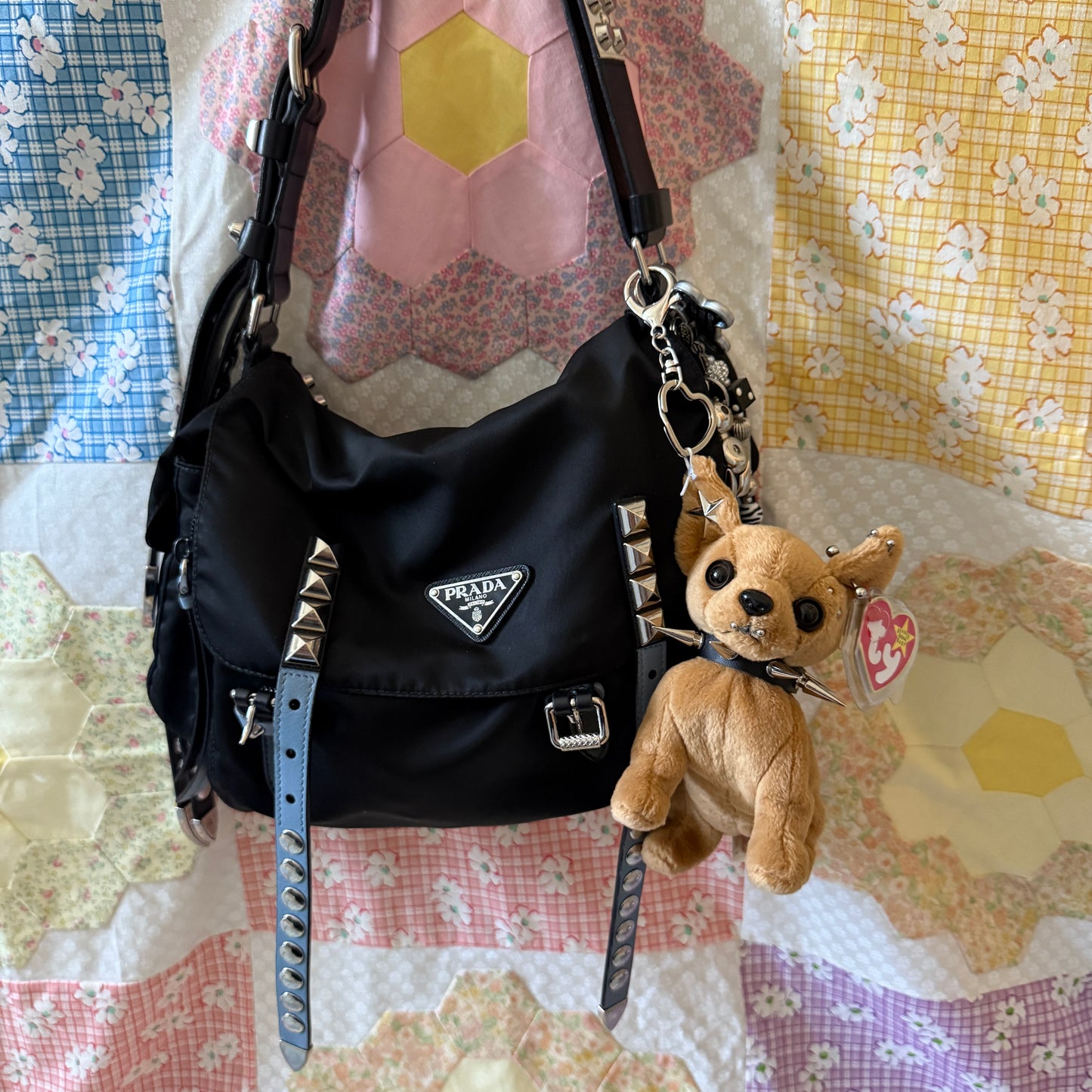 Punk Chihuahua Beanie Baby