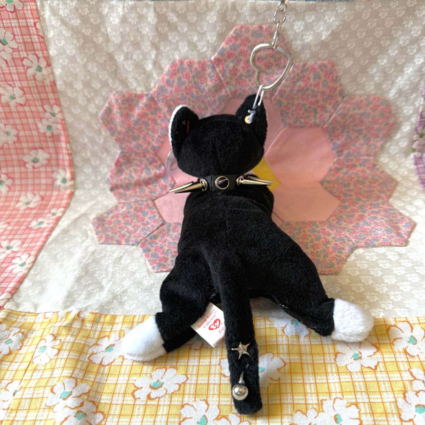 Punk Cat Beanie Baby