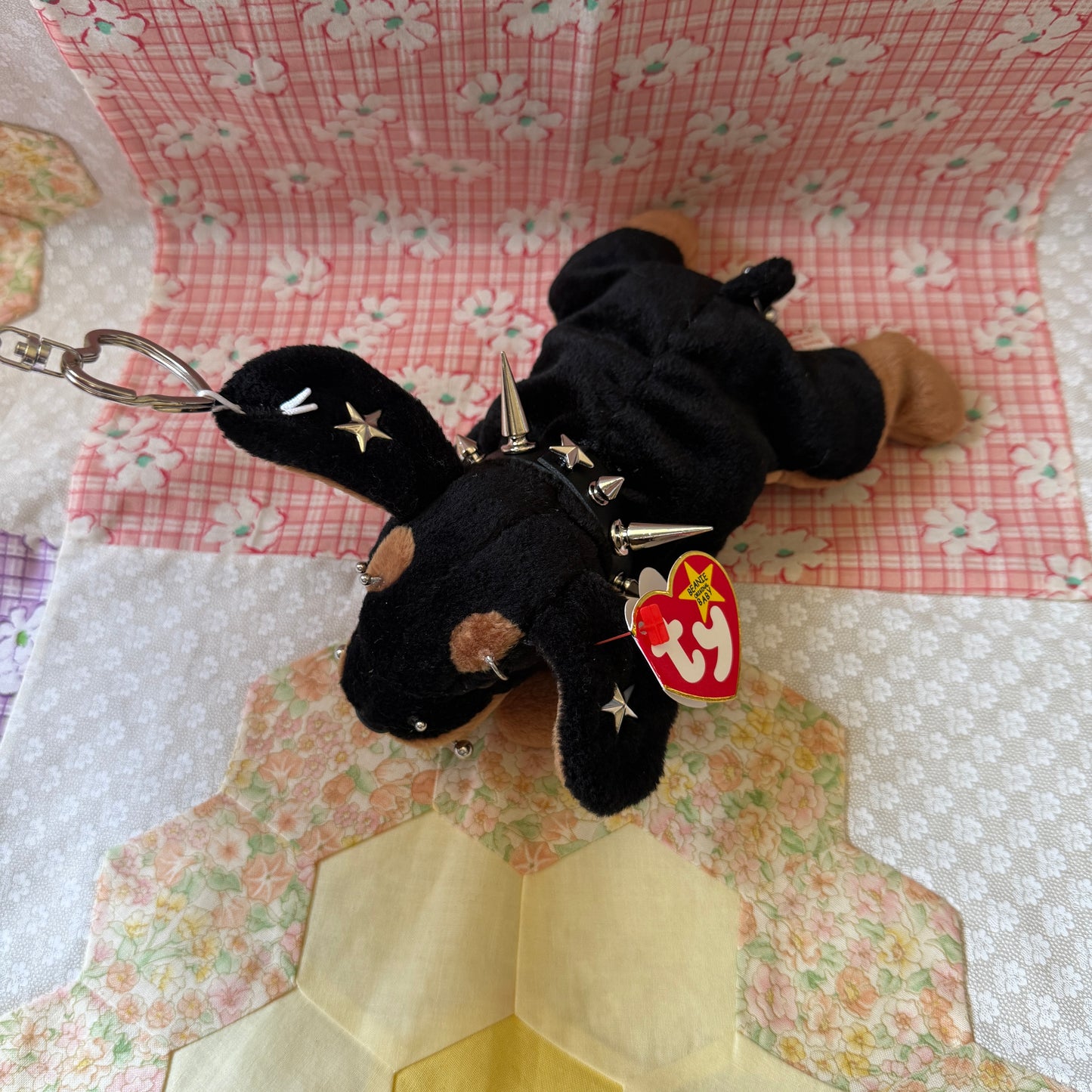 Punk Puppy Beanie Baby
