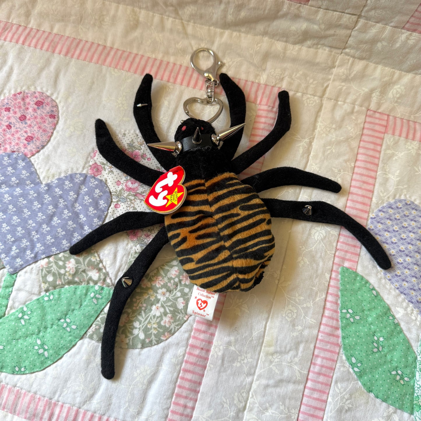 Punk Spider Beanie Baby