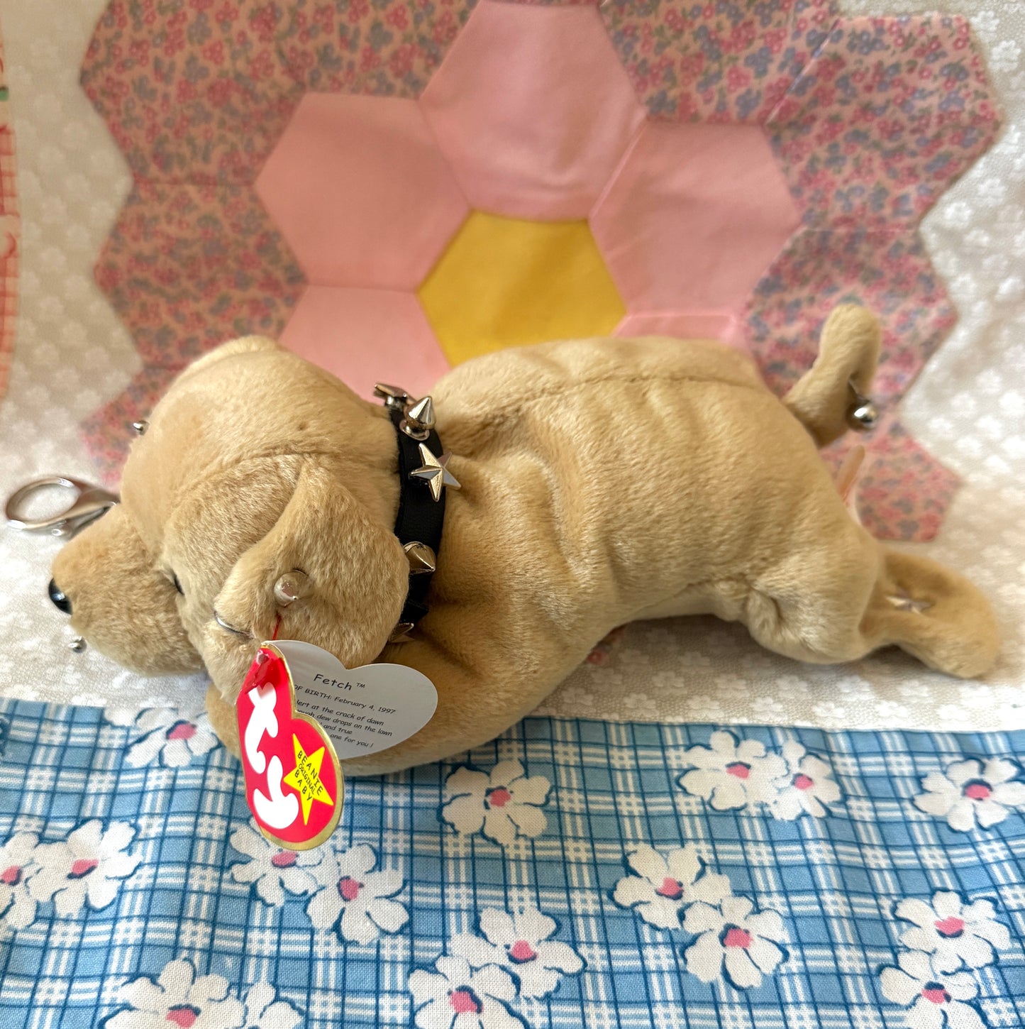 Punk Puppy Beanie Baby
