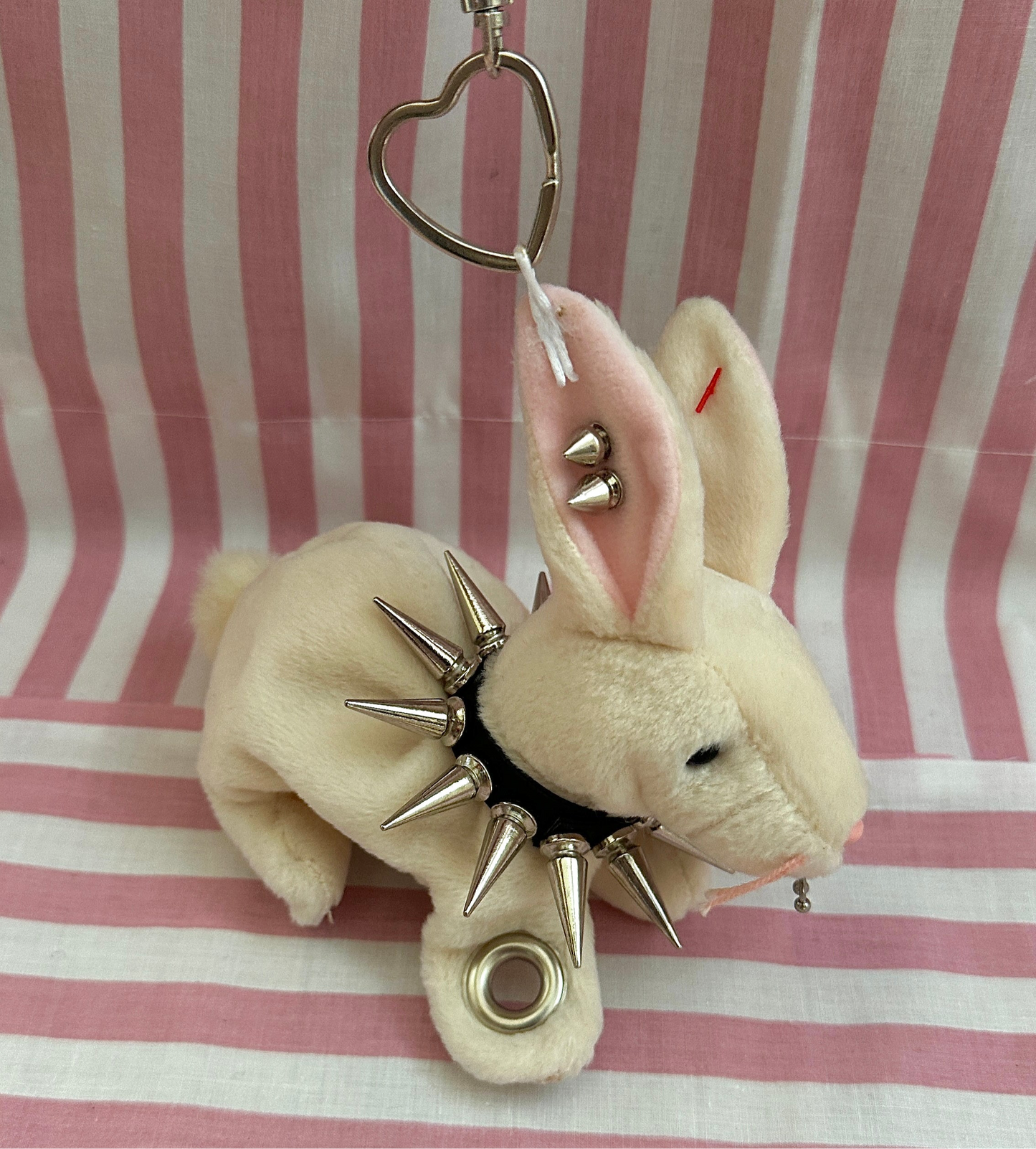 Punk Bunny Beanie Baby