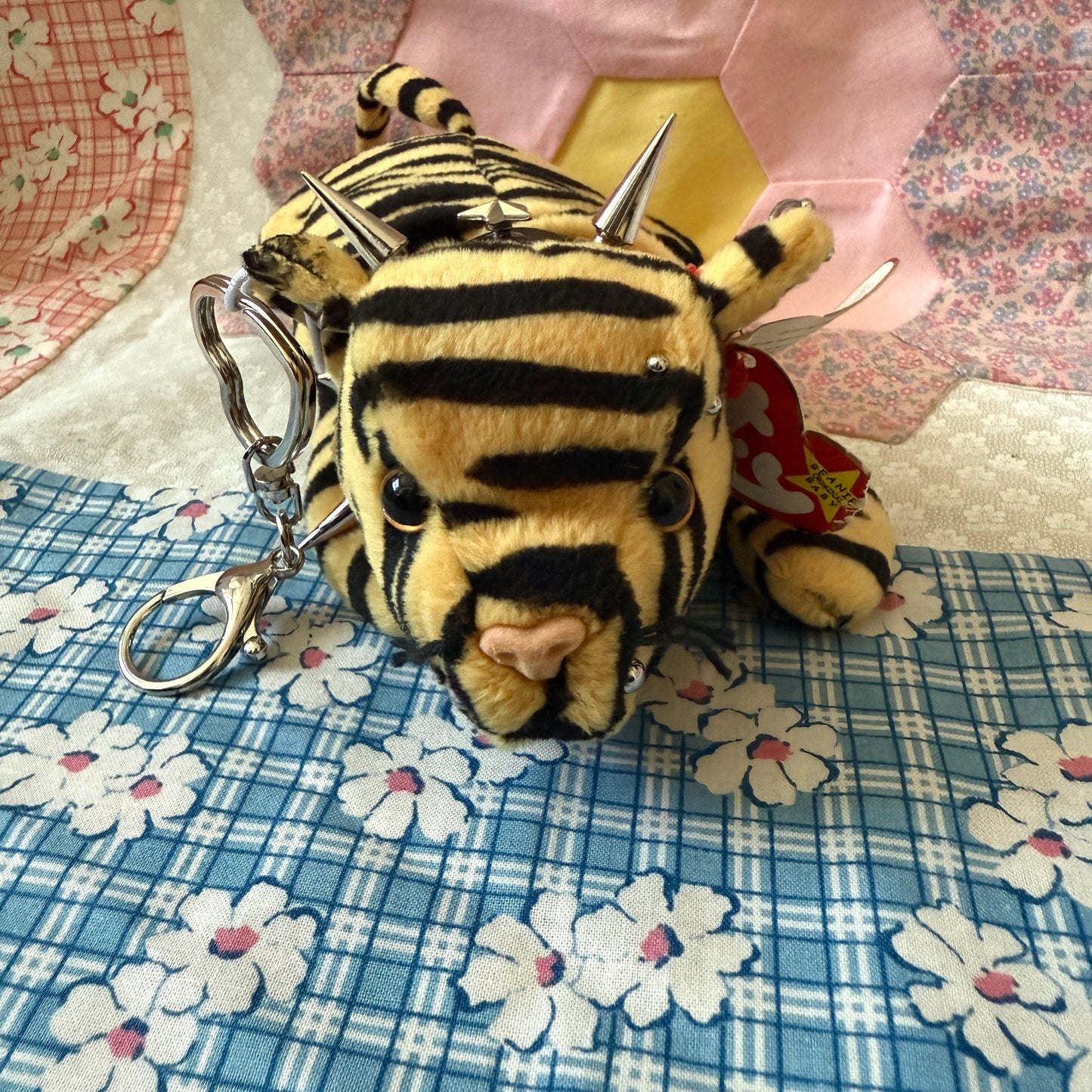 Punk Tiger Beanie Baby