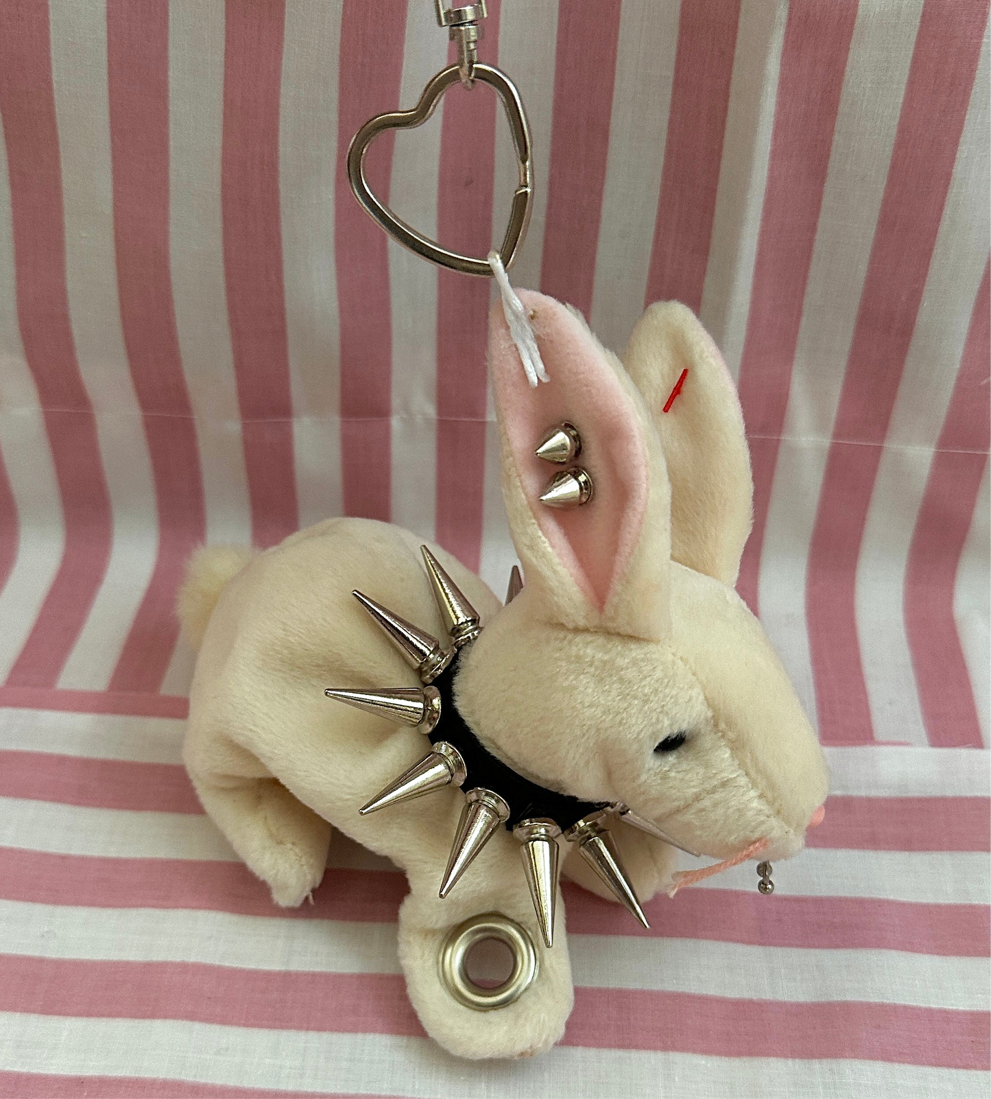 Punk Bunny Beanie Baby