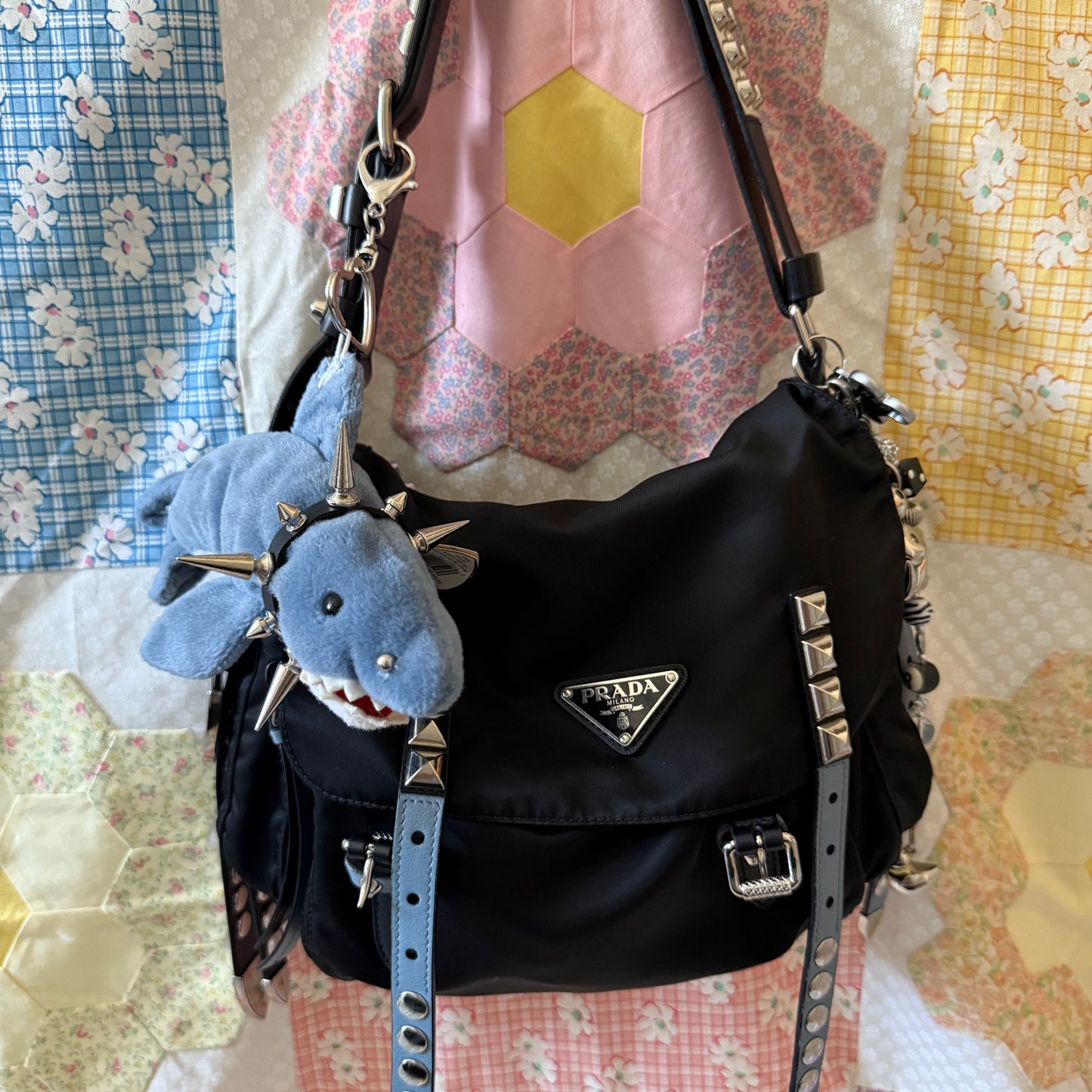 Punk Shark Beanie Baby