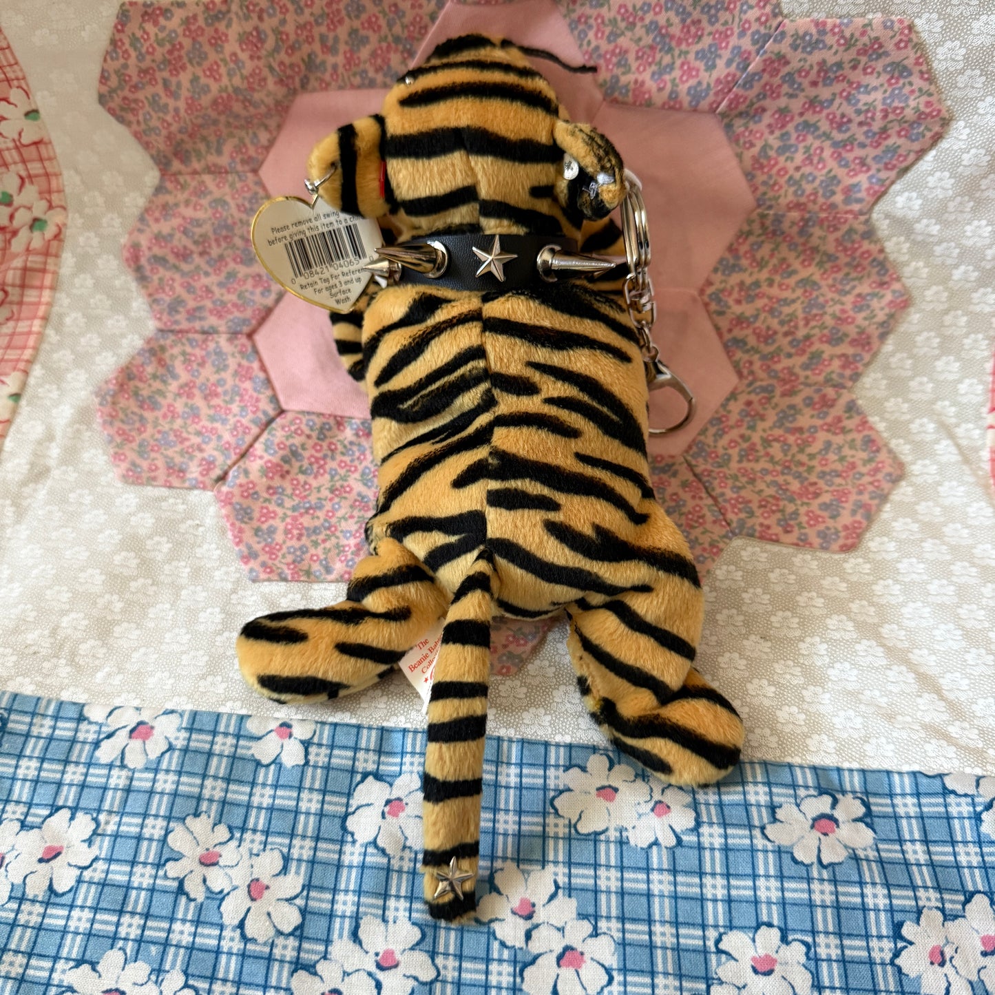 Punk Tiger Beanie Baby