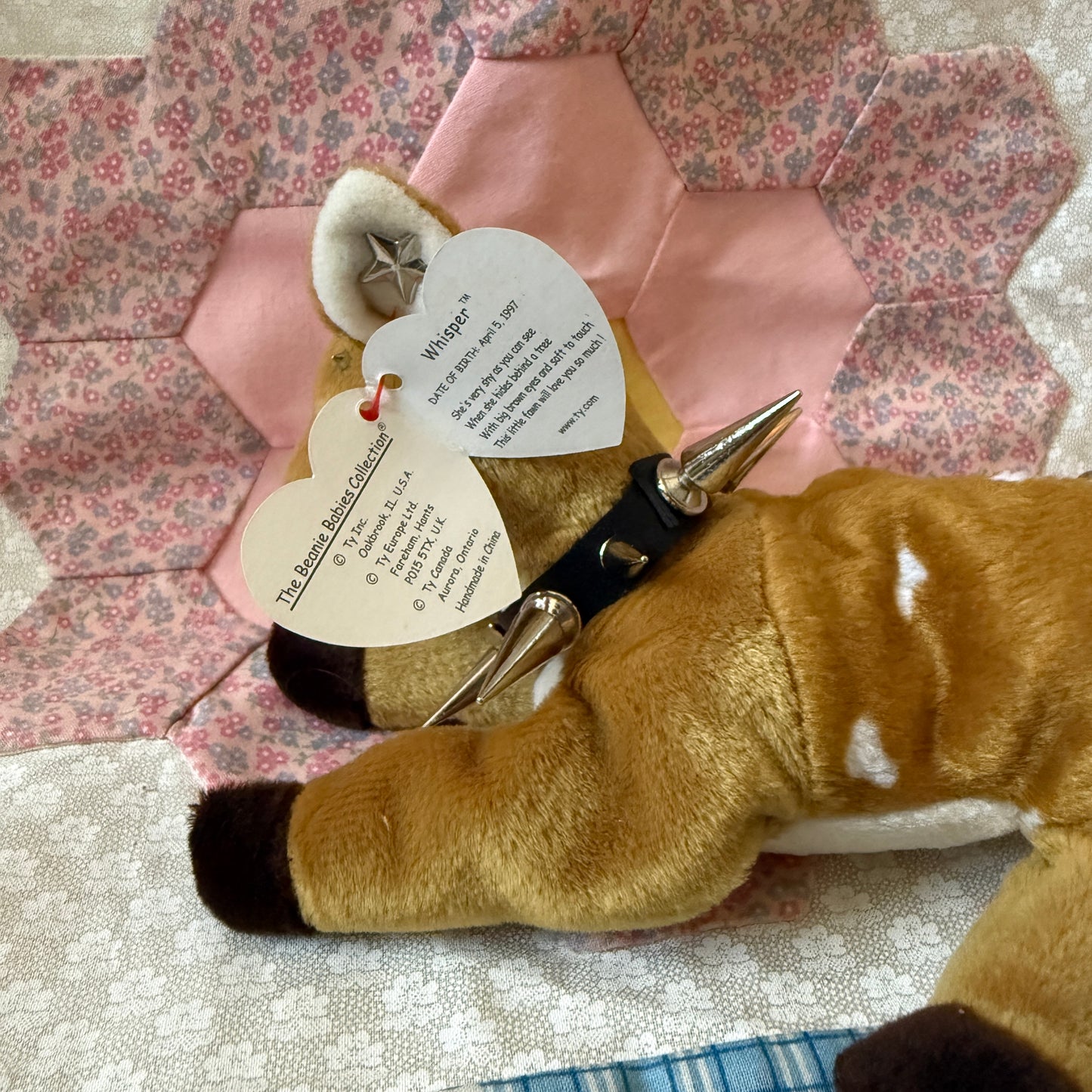 Punk Fawn Beanie Baby