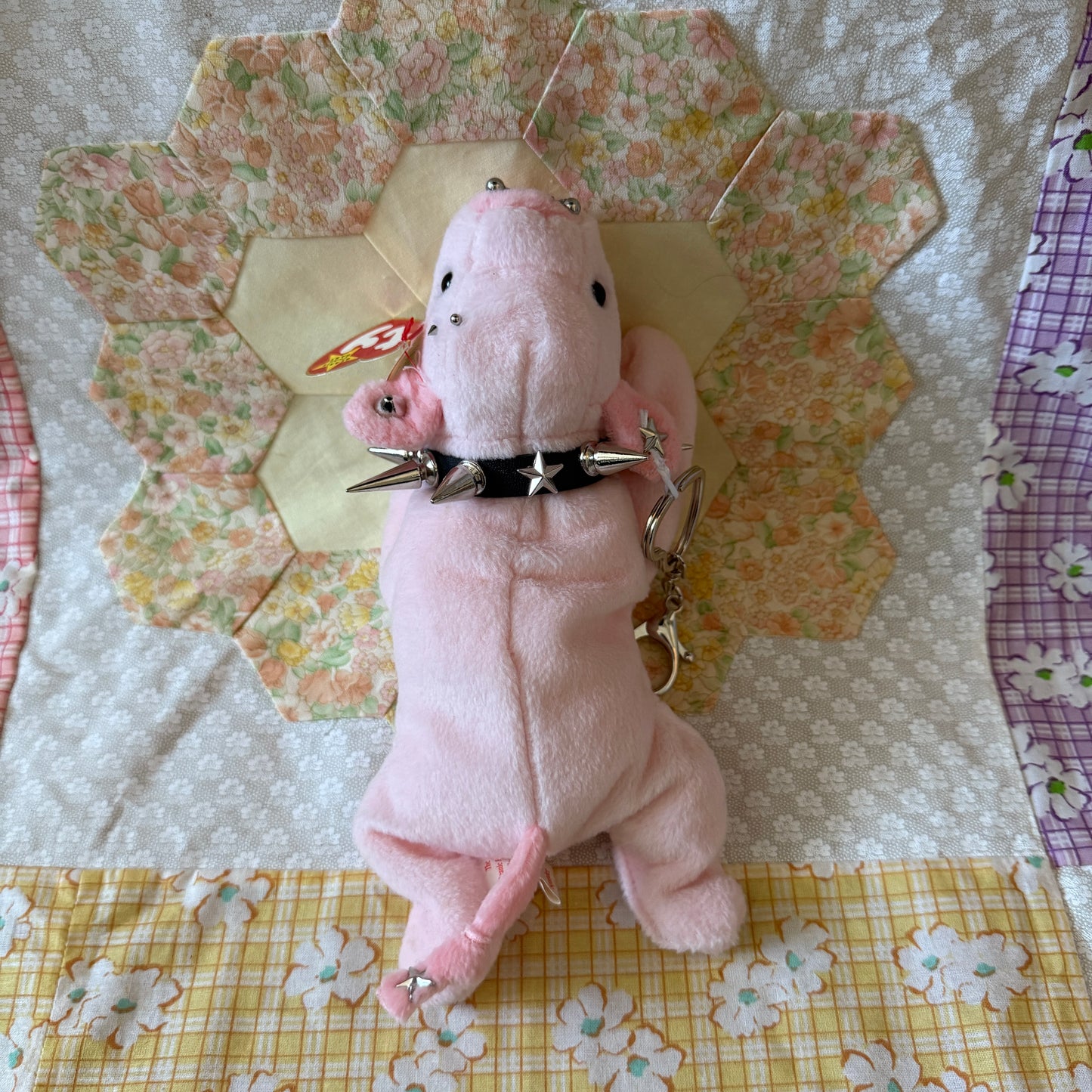 Punk Pig Beanie Baby