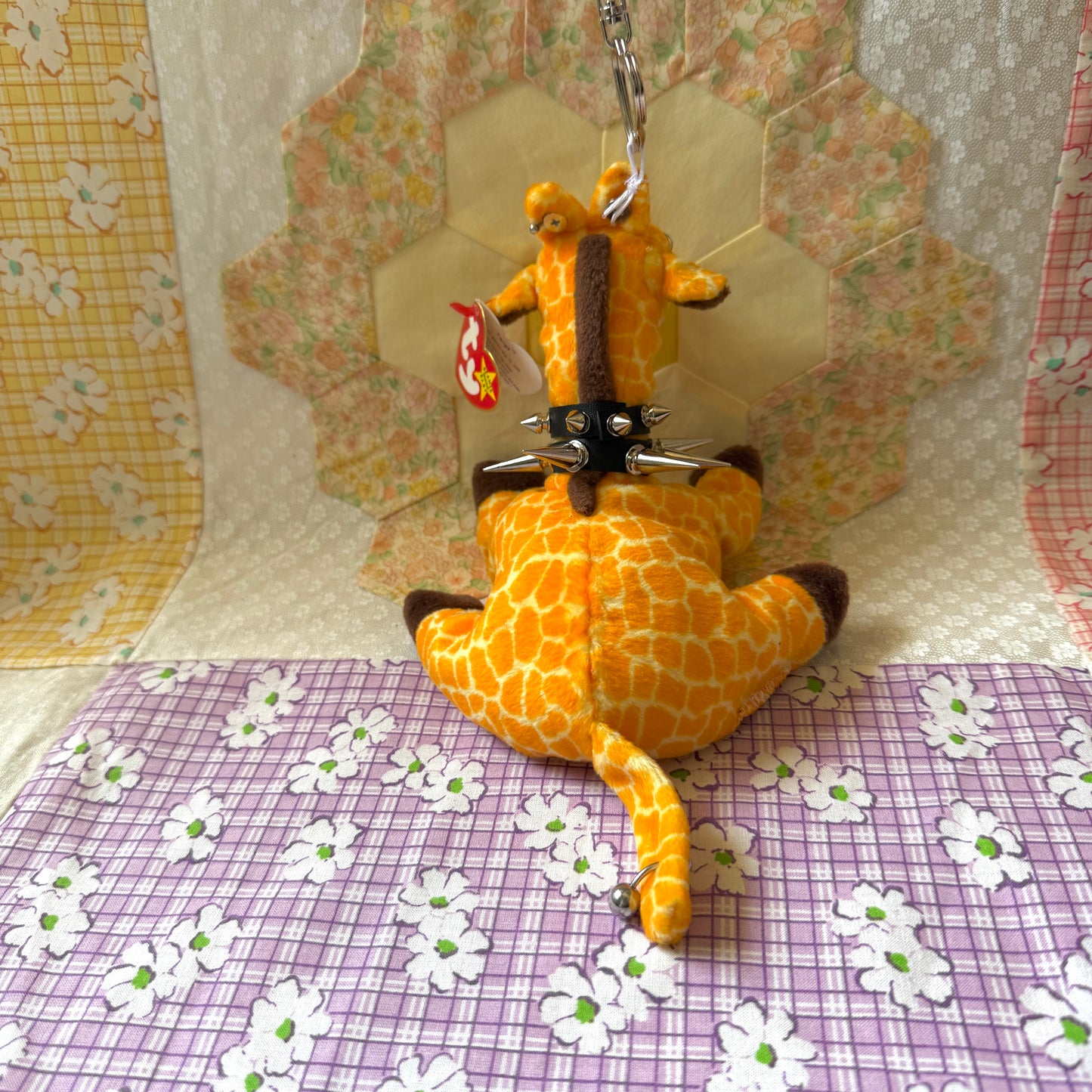 Punk Giraffe Beanie Baby