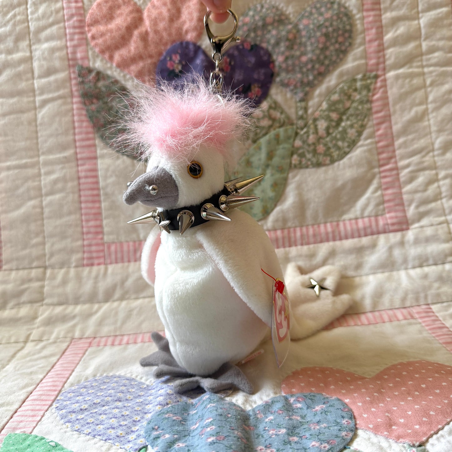 Punk Bird Beanie Baby