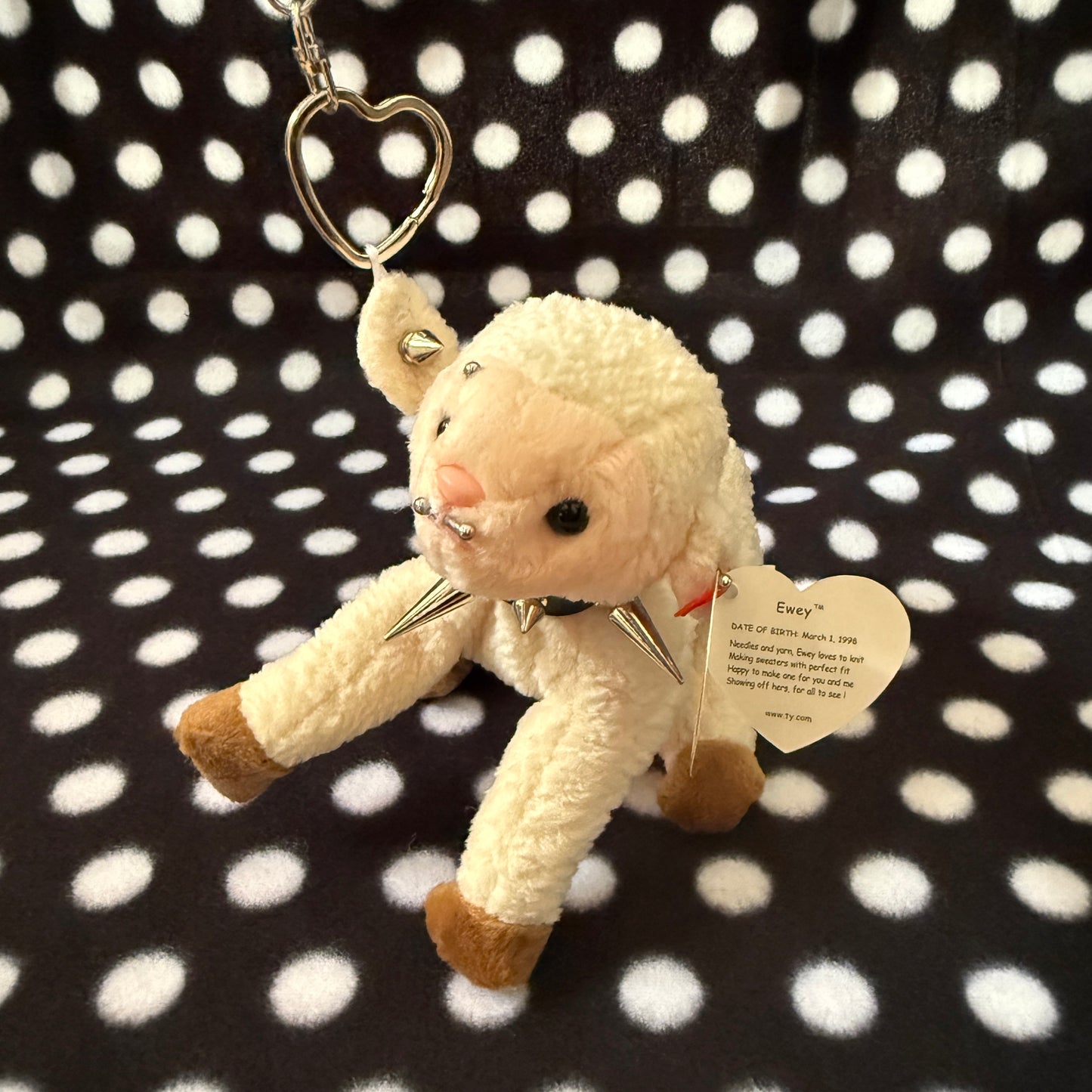 Punk Lamb Beanie Baby