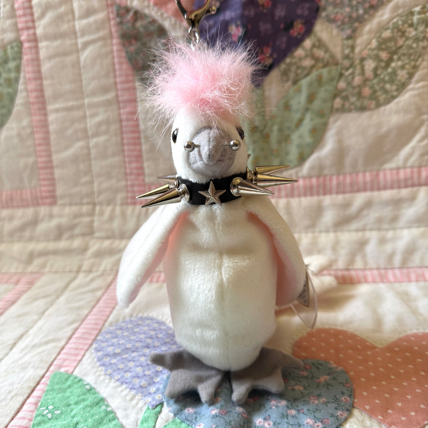 Punk Bird Beanie Baby