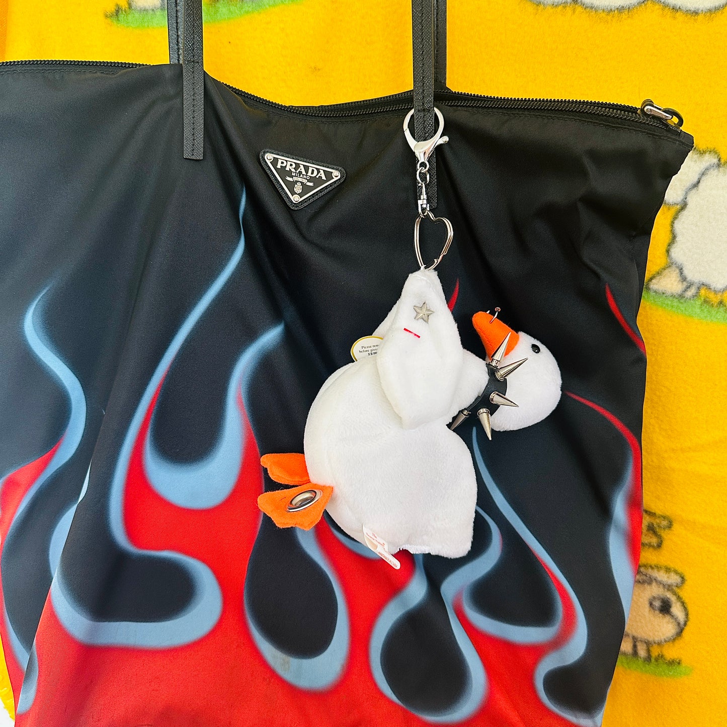 Punk Duckling Beanie Baby
