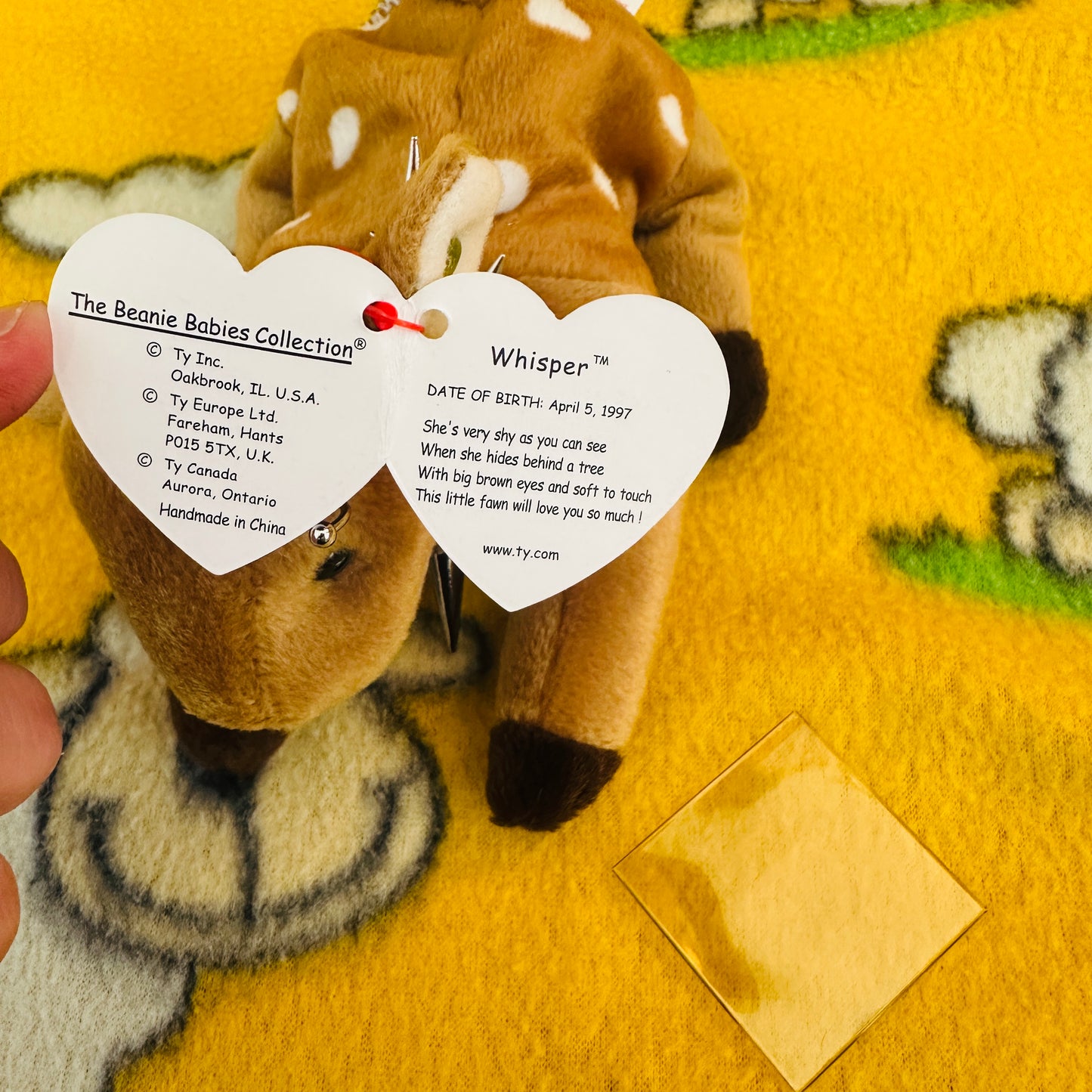 Punk Fawn Beanie Baby