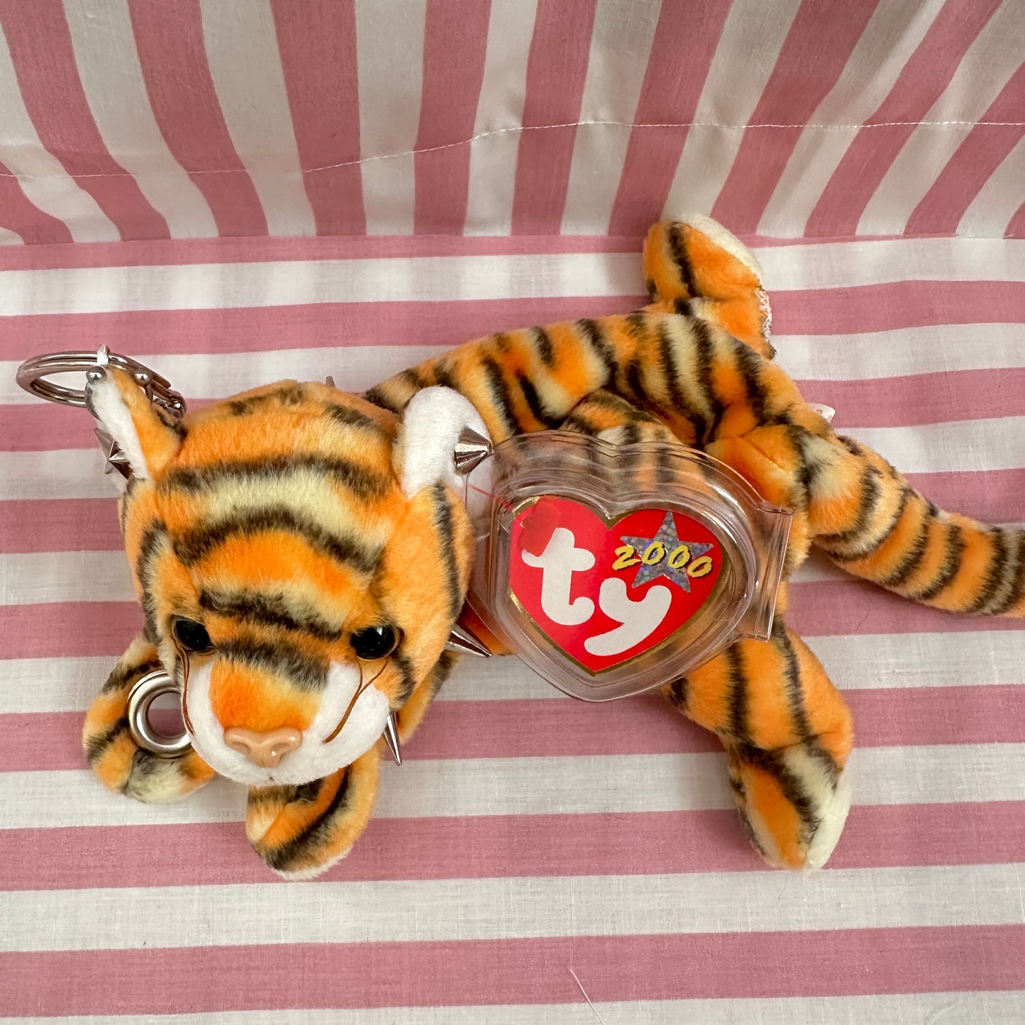Punk Tiger Beanie Baby