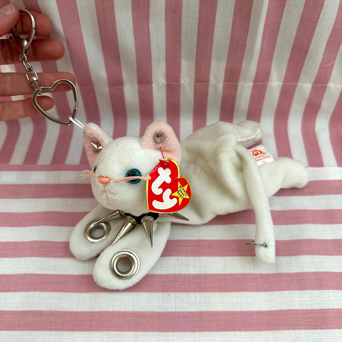 Punk Cat Beanie Baby
