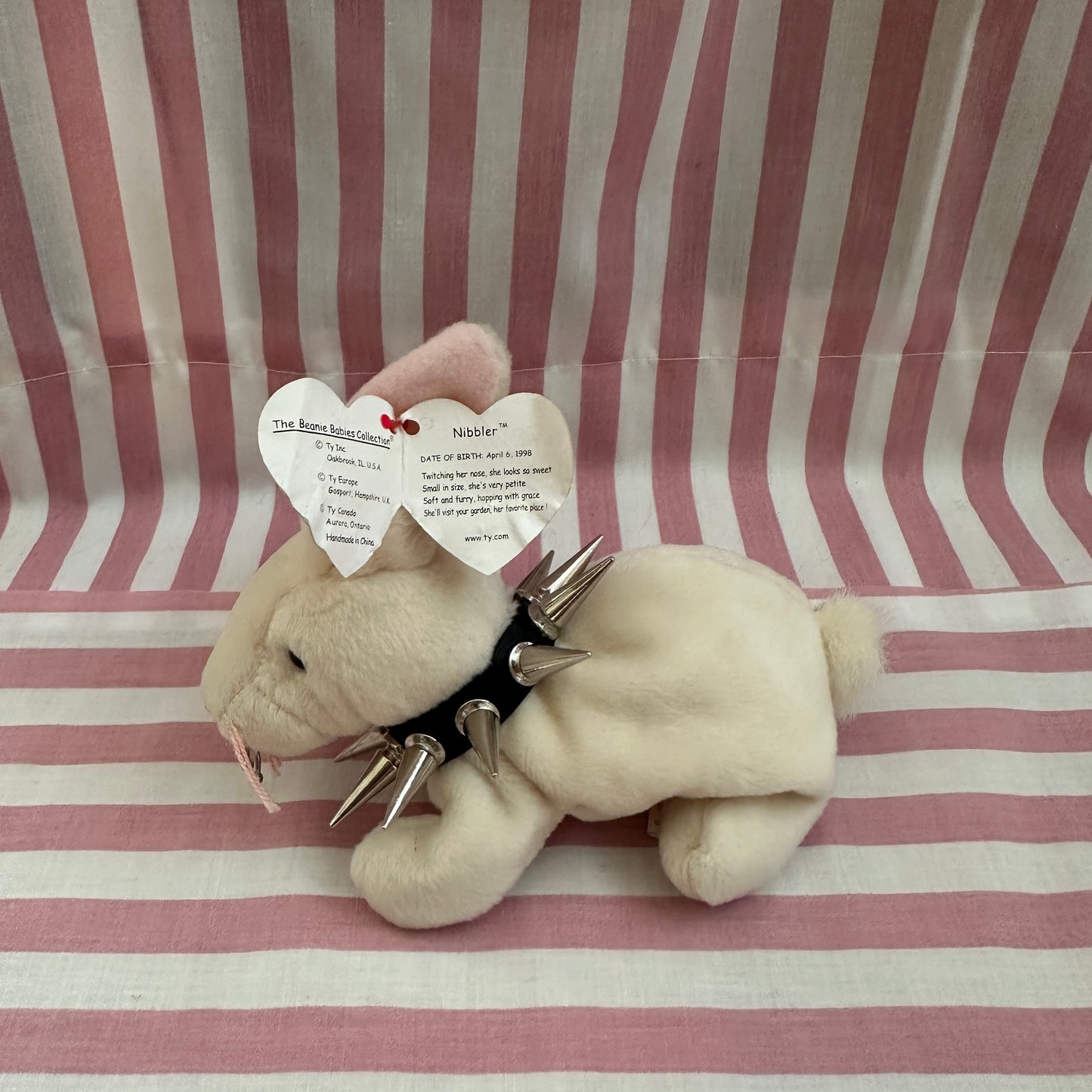 Punk Bunny Beanie Baby