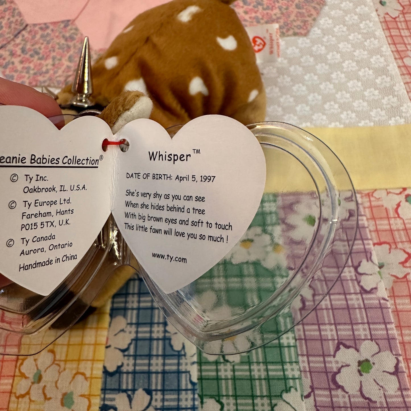 Punk Fawn Beanie Baby 3