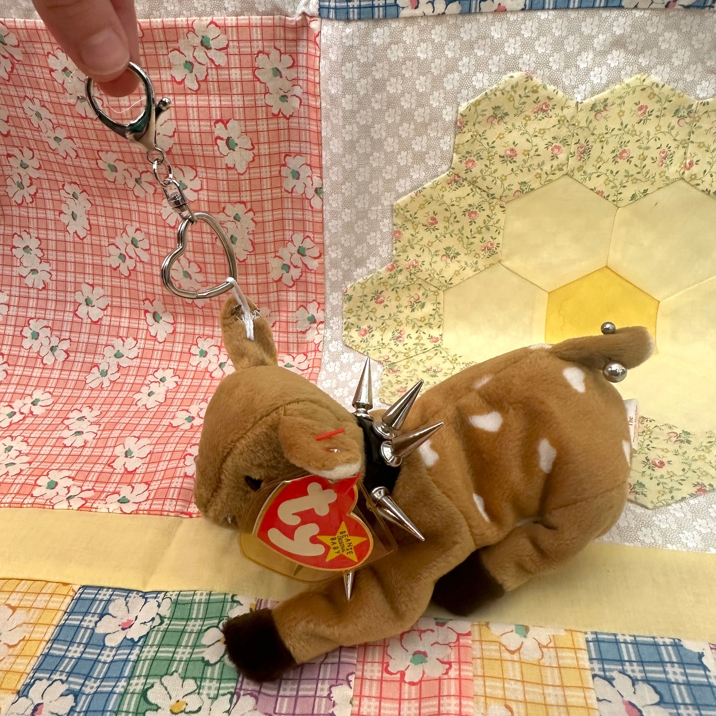 Punk Fawn Beanie Baby 4