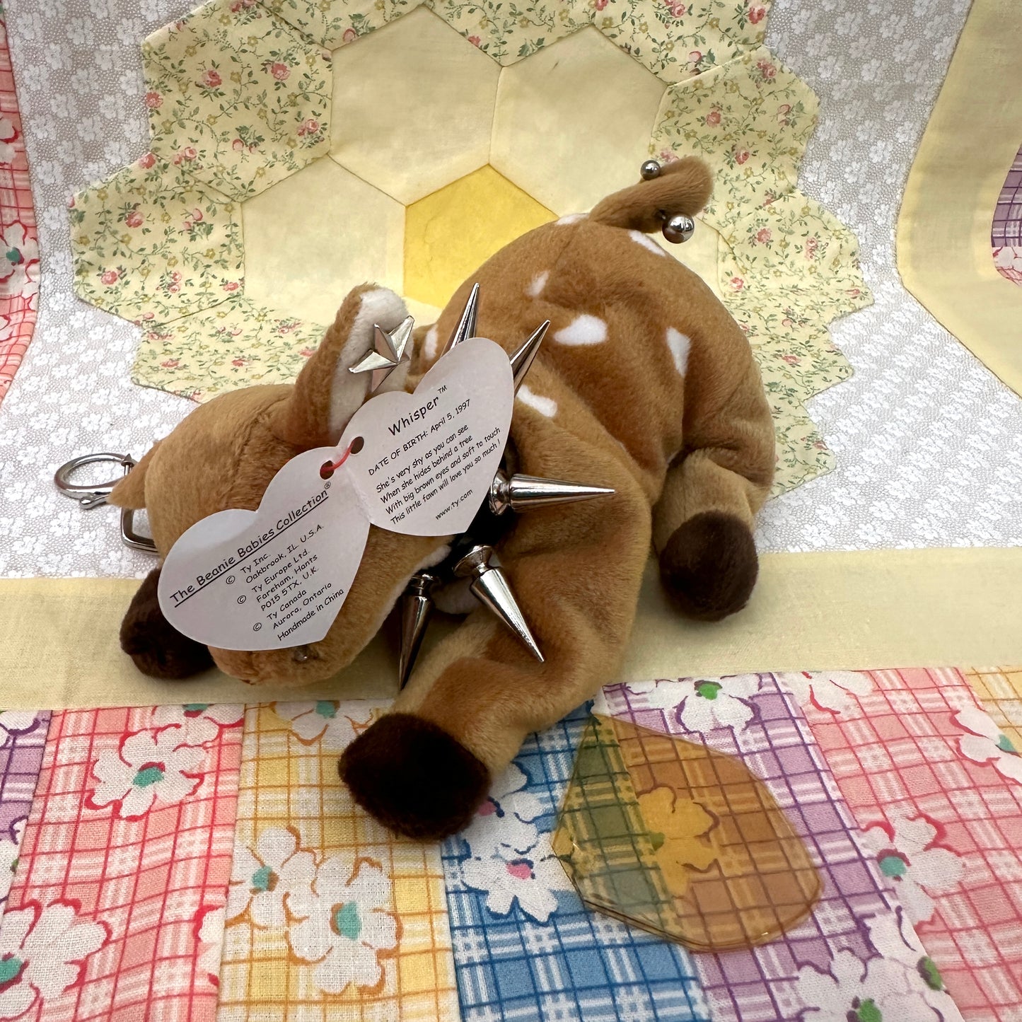 Punk Fawn Beanie Baby 4