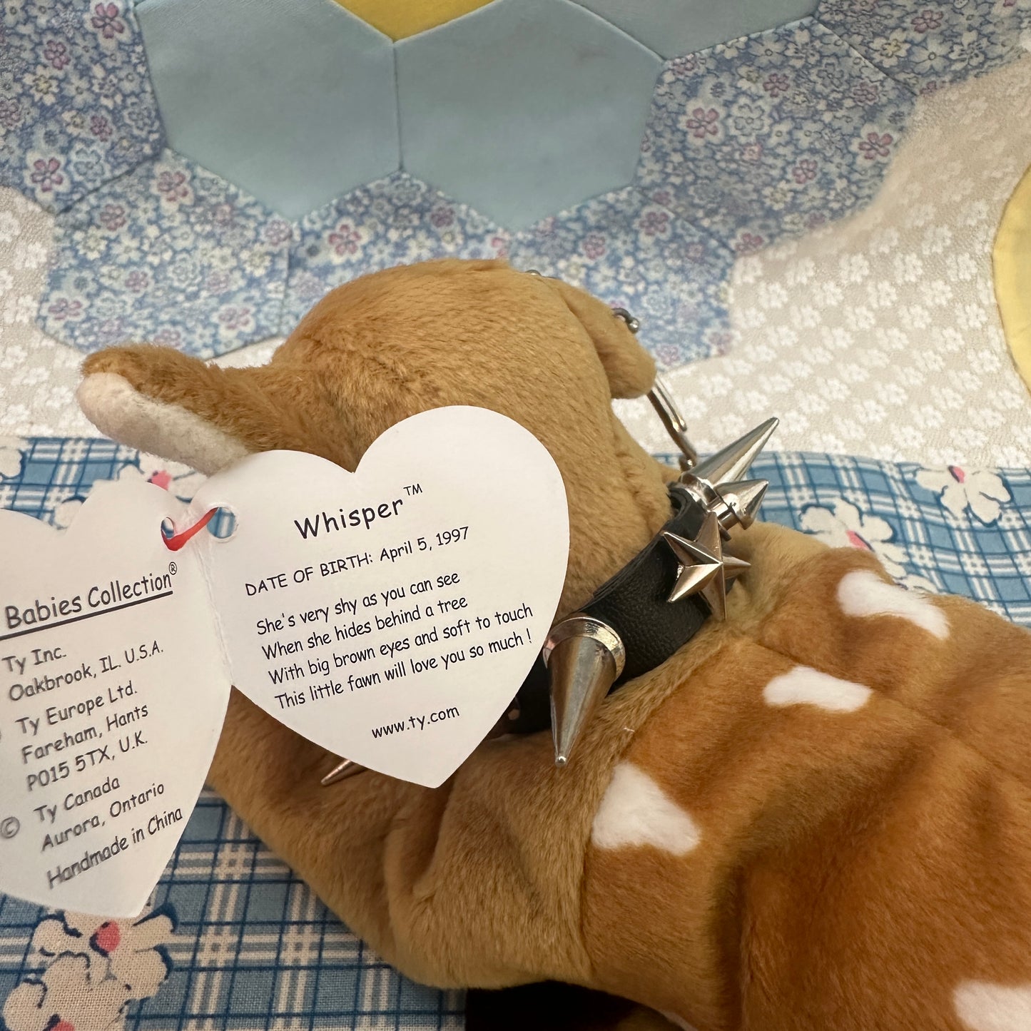Punk Fawn Beanie Baby 5