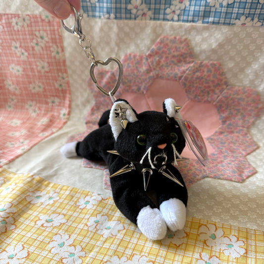 Punk Cat Beanie Baby
