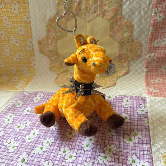 Punk Giraffe Beanie Baby