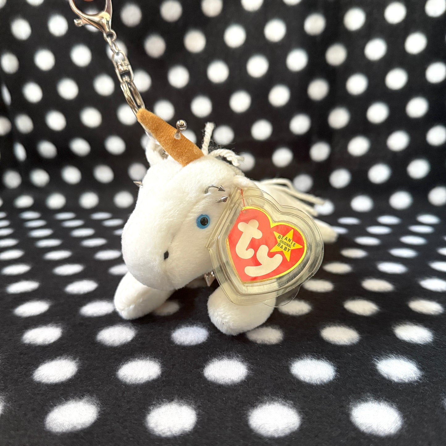 Punk Unicorn Beanie Baby