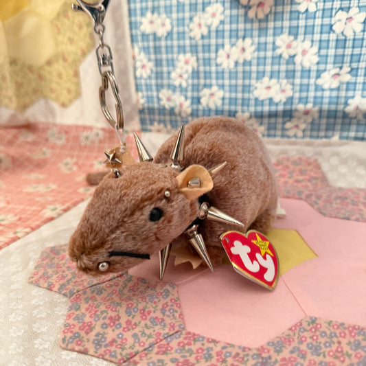 Punk Rat Beanie Baby