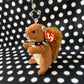 Punk Squirrel Beanie Baby