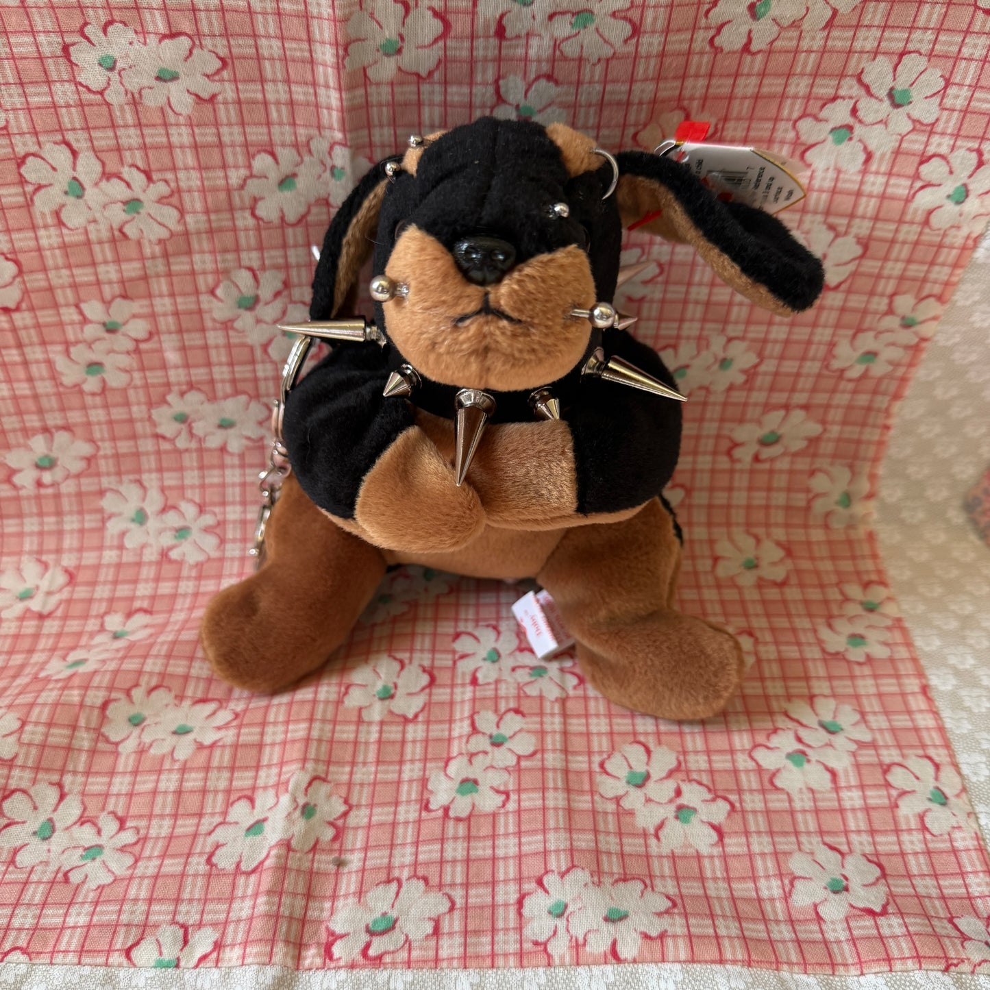 Punk Puppy Beanie Baby