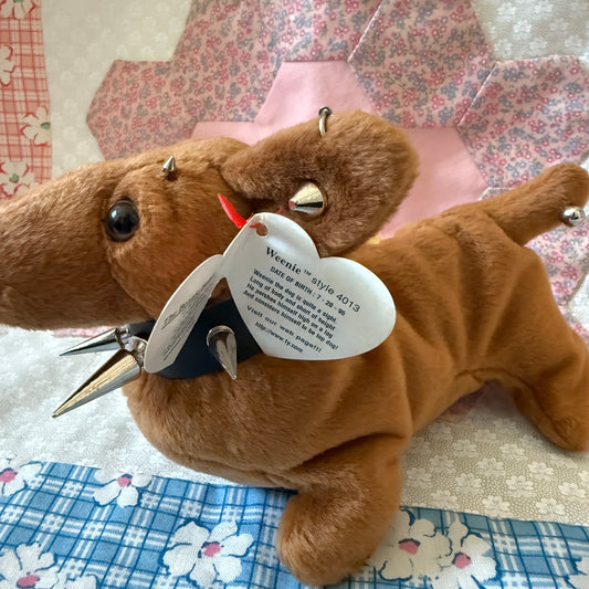 Punk Weenie Beanie Baby