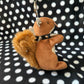 Punk Squirrel Beanie Baby