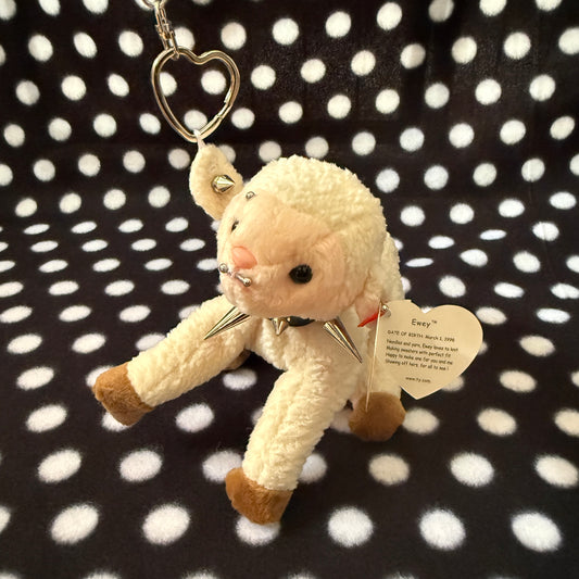 Punk Lamb Beanie Baby