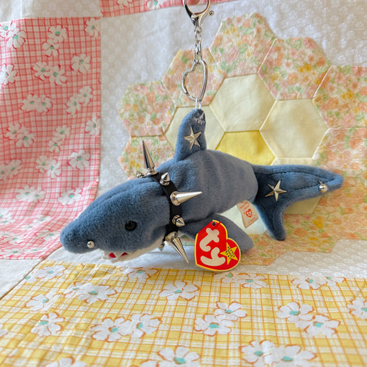 Punk Shark Beanie Baby