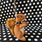 Punk Squirrel Beanie Baby